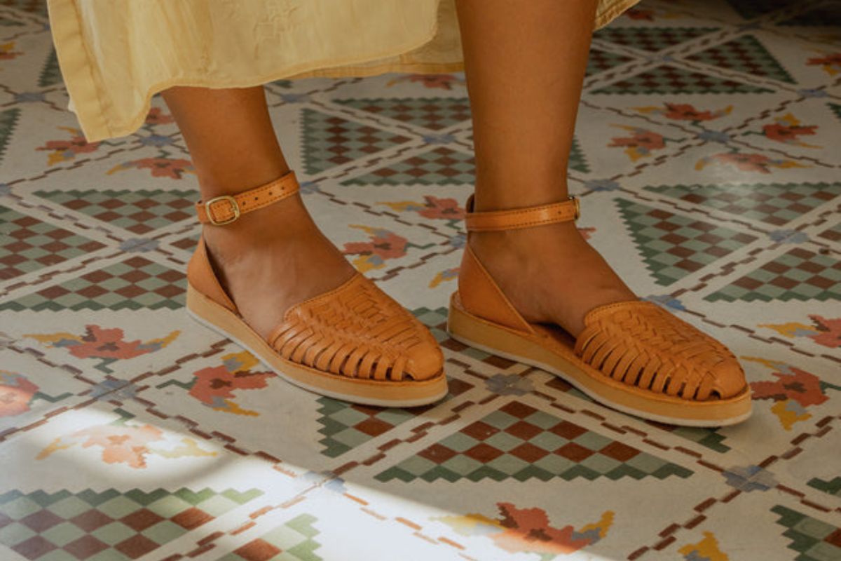 handmade mexican leather sandals