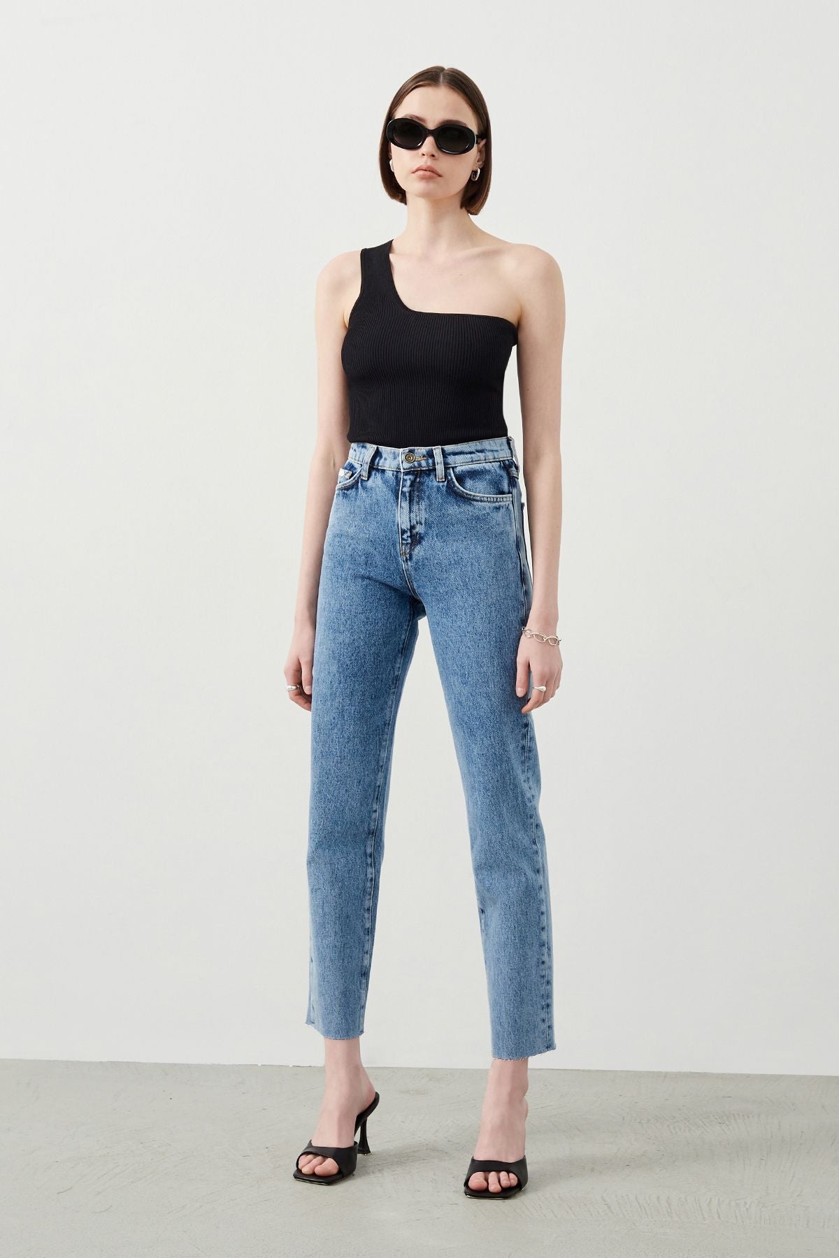  Ra Denim-Mira Boyfriend Fit Ligth Blue Organic Fabric Women’s Jeans-1