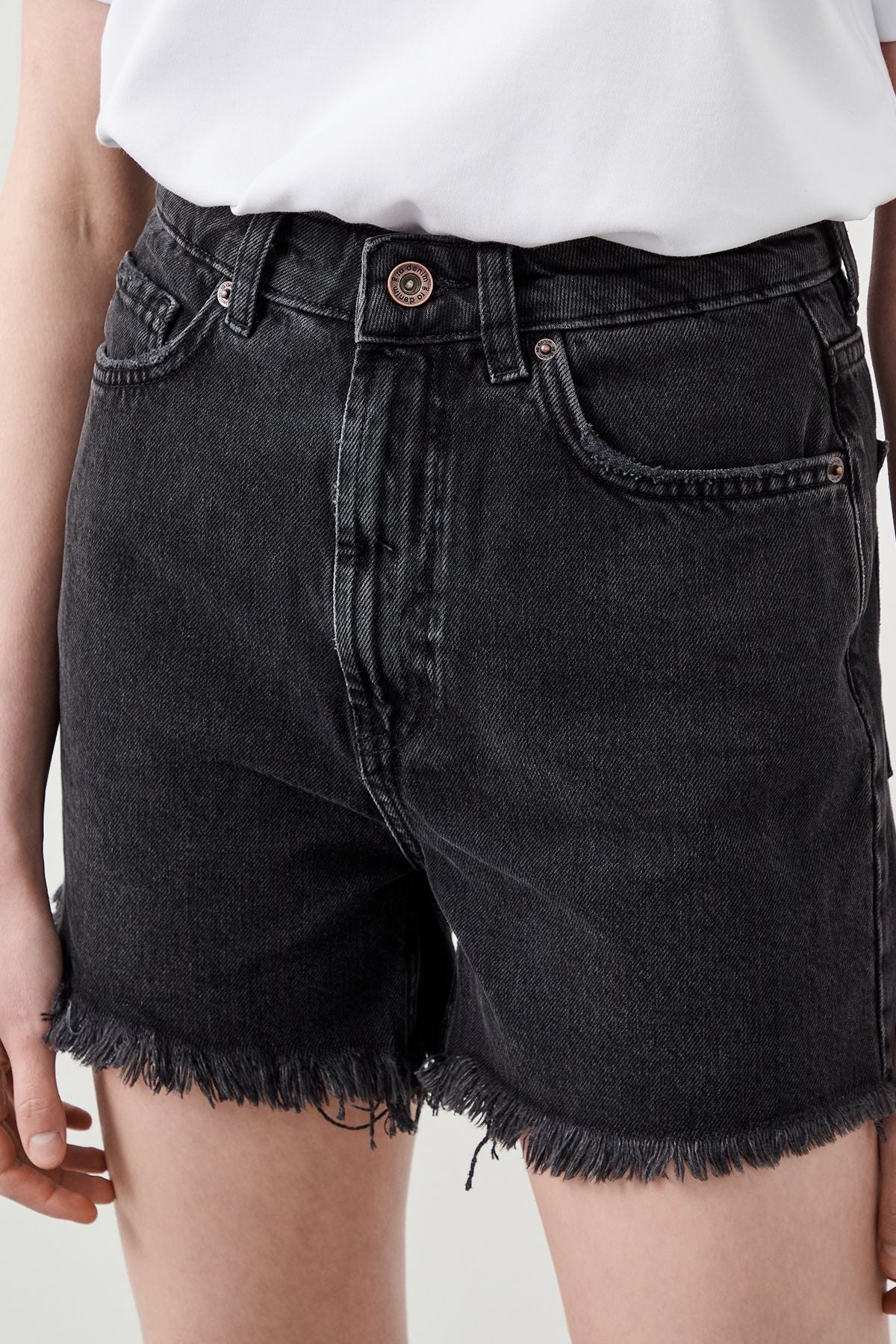 Ra Denim-Monna Black Women’s Denim Shorts-6