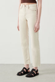Ra Denim-Mira Boyfriend Fit Ecru Natural Fabric Women’s Jeans-4