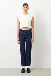 Beautifully embroidered women's jeans by Ra Denim
