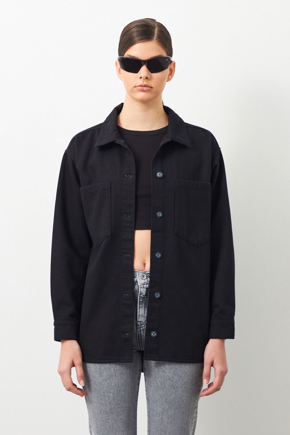 Ra Denim-Orenda  Stay Black Women's Jacket-1