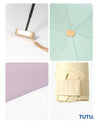  TUTU Home - Tableware & Decor-"Carte" Pocket Mini Umbrella - Lavender: Case of 1-5