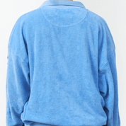 Blue Terry Polo Sweater Product vendor