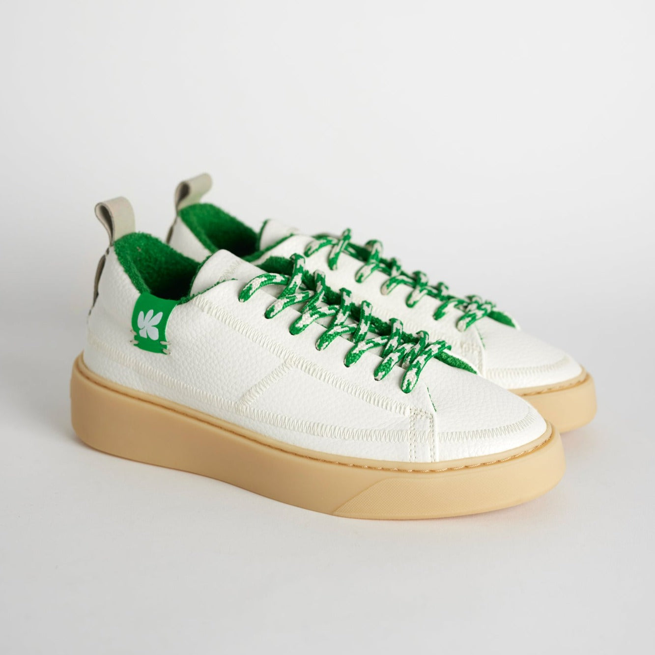 Antonio Flores White Vegan Sneakers