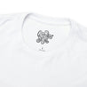 Rodrigue Alex Burgess Character T Shirt Classic Fit White Front View Back Close Up