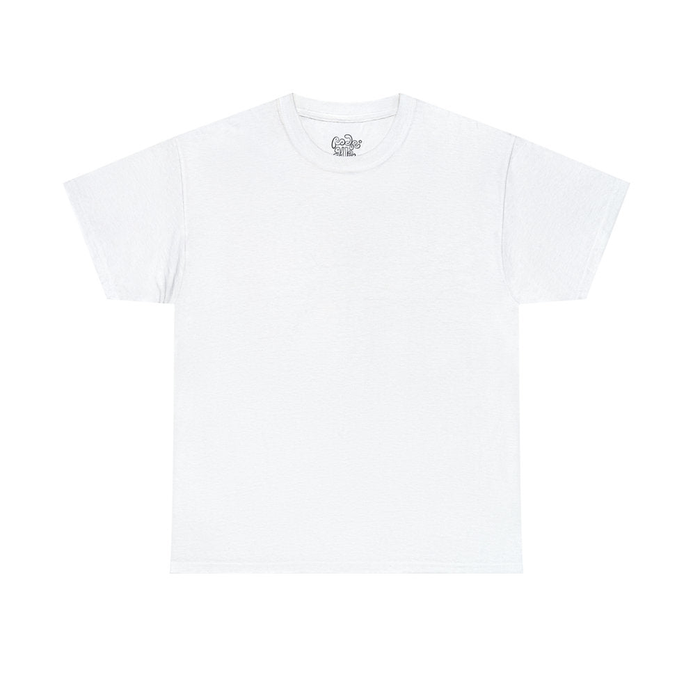 Rodrigue Firestarter Heavy Cotton T Shirt White Front View