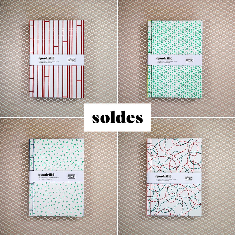  Patterns by MA-soldes · cahiers tape quadrillé-1