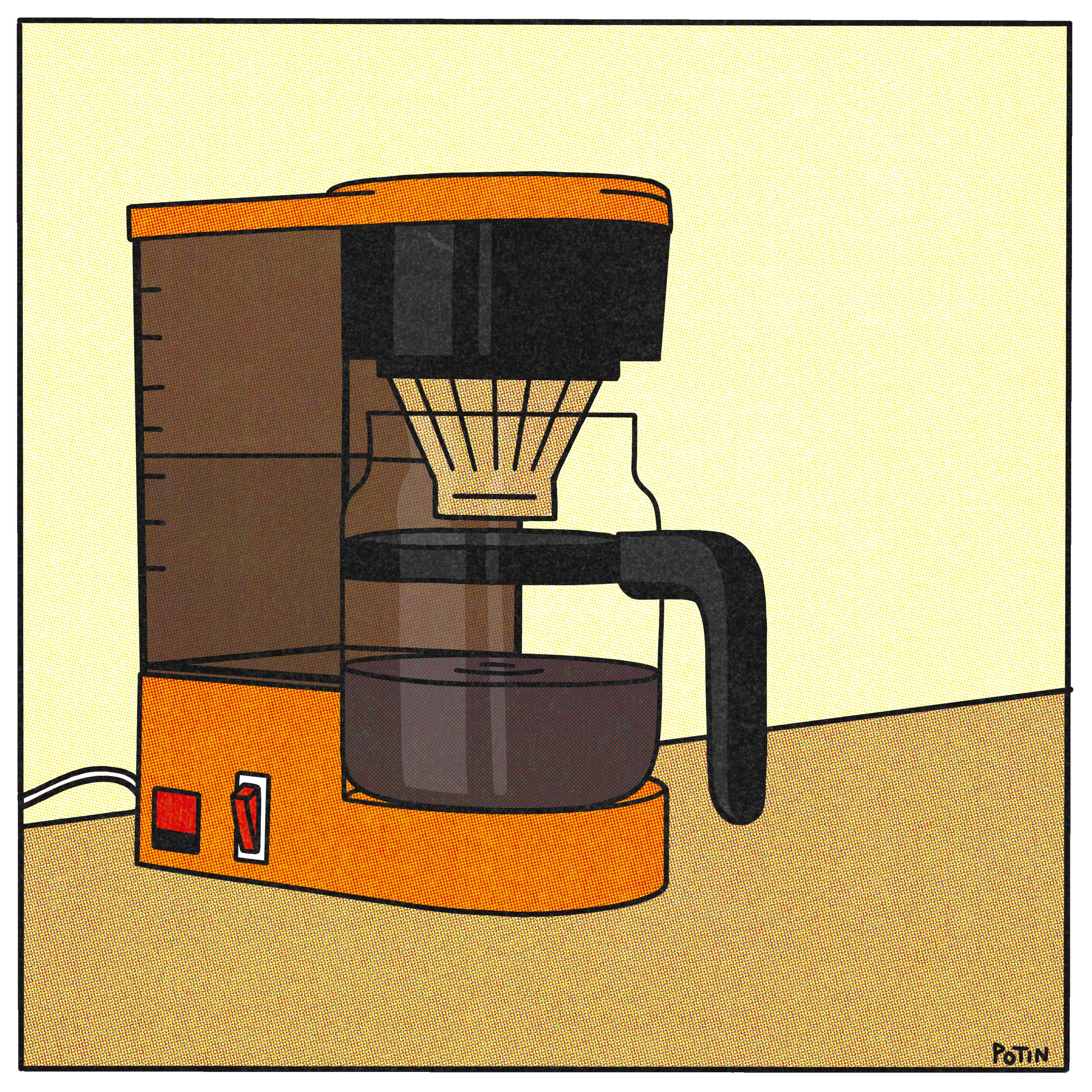  3615 Potin-Limited Edition "The Coffee Machine" Art Print-1