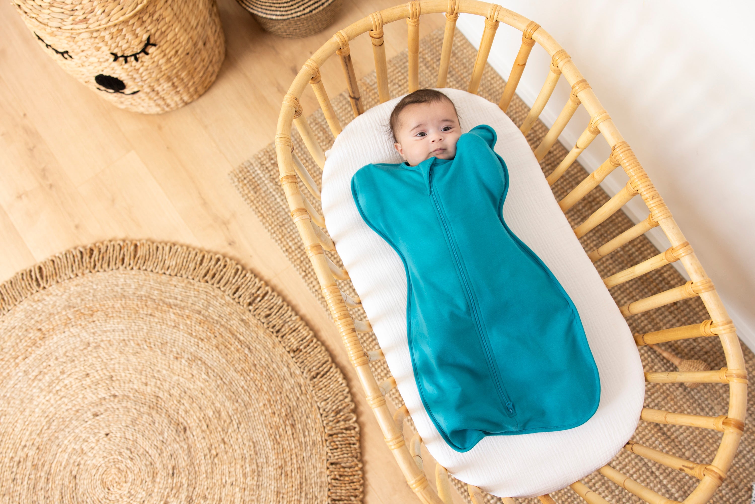 Tilouco Organic Cotton Soothing Baby Swaddle Product vendor