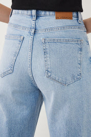 Ra Denim-Odin Wide Leg Fit Light Blue Women’s Jeans-6