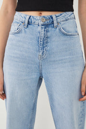 Ra Denim-Odin Wide Leg Fit Light Blue Women’s Jeans-5