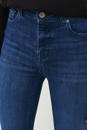 Ra Denim-Sira Skinny Fit High Waist Dark Blue Women’s Jeans-4