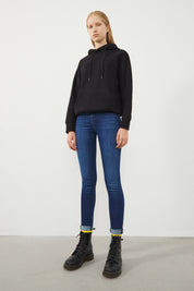 Ra Denim-Sira Skinny Fit High Waist Dark Blue Women’s Jeans-1