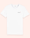  VFELDER-White hand embroidered T-Shirt  | Ma vie-2