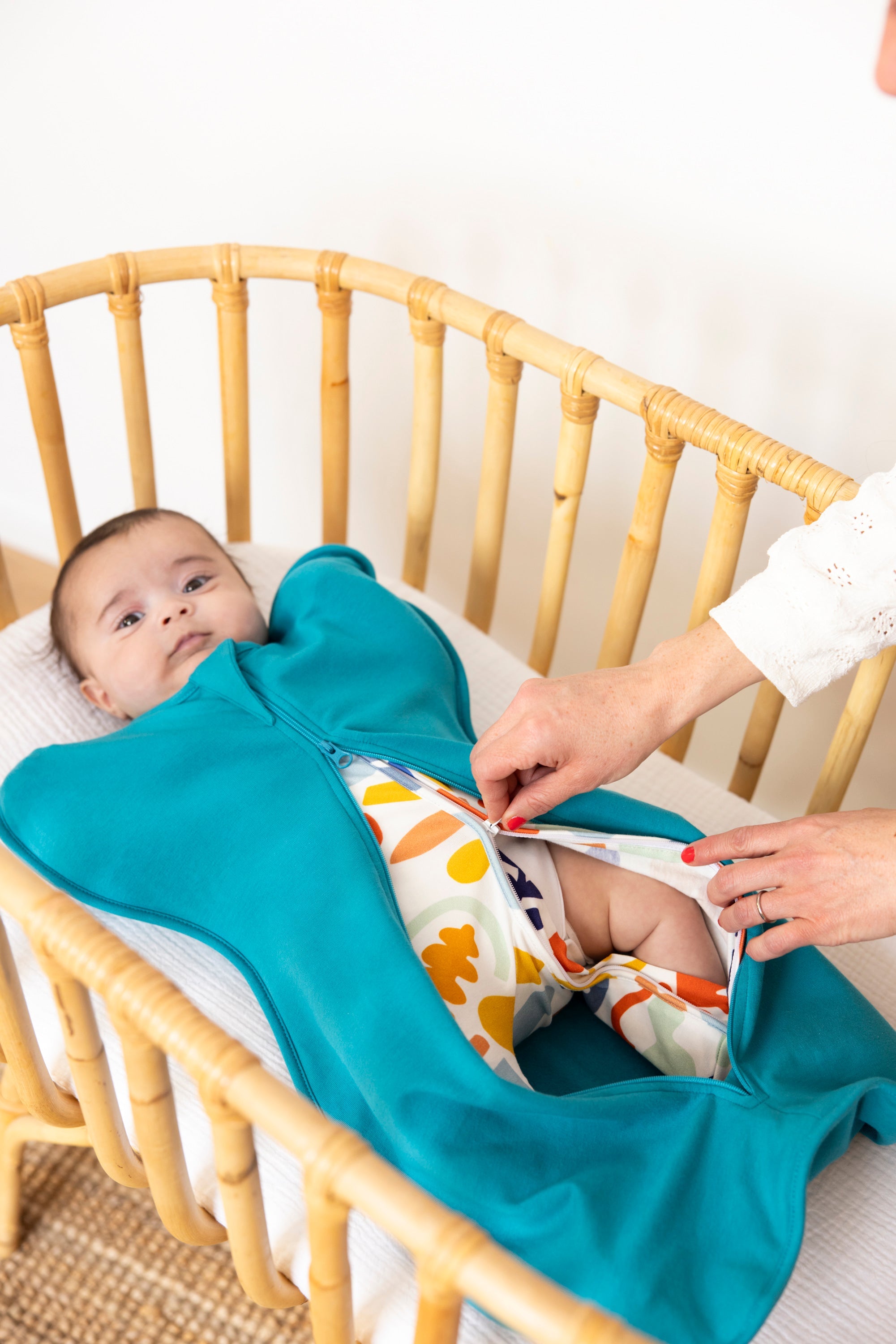 Tilouco Organic Cotton Soothing Baby Swaddle Product vendor