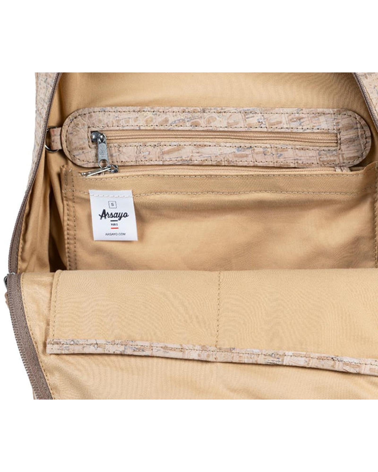 ARSAYO - ARSAYO Exotic Suber Backpack (cork) | Cork-Odile