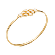 AZUNI - Mosaic 9-Stone Bangle