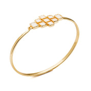 AZUNI - Mosaic 9-Stone Bangle