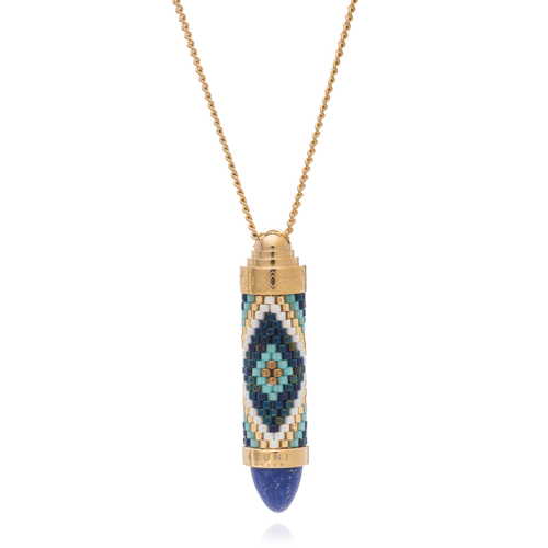AZUNI - Tulum Totem Bullet Necklace