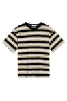 CREST Black Striped T-Shirt - Product Shot