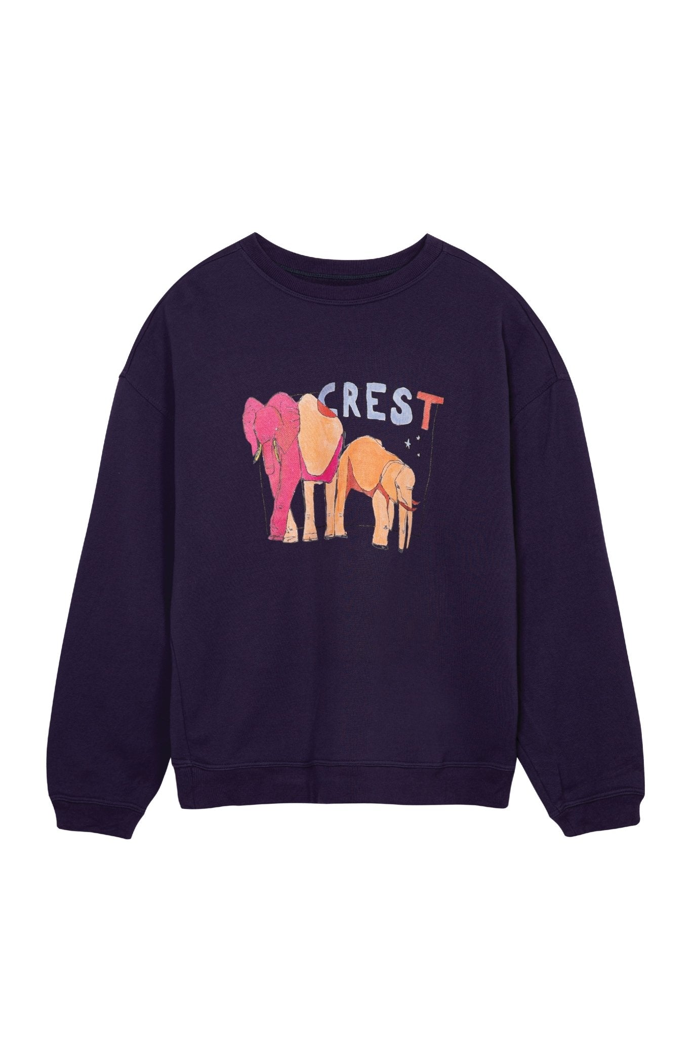 CREST - Elephants Logo Crewneck Sweater
