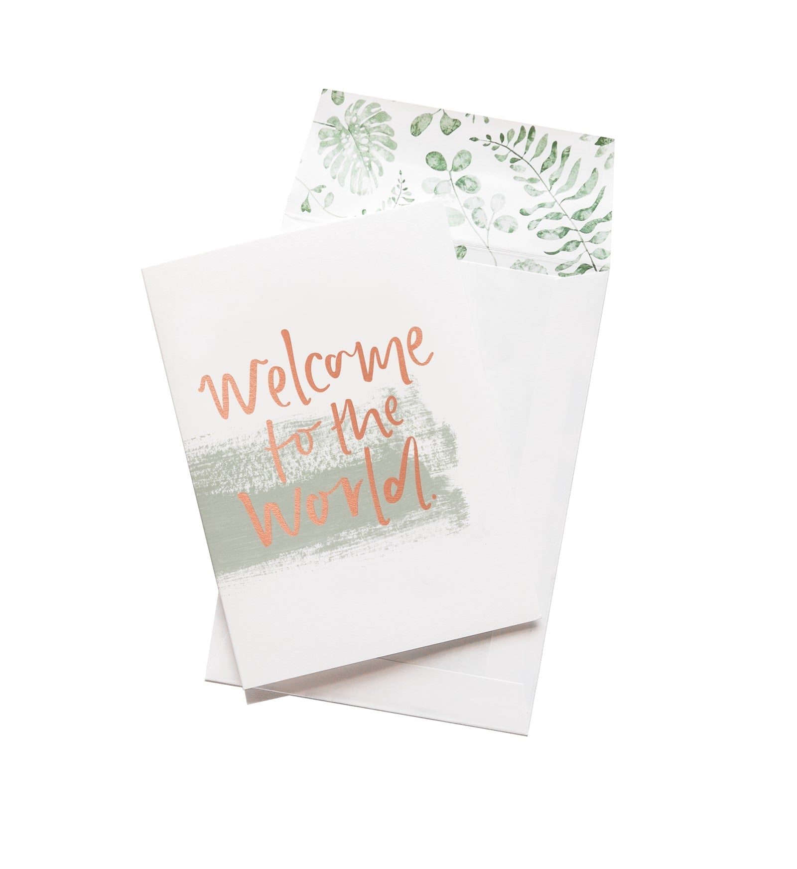 EMMA KATE - Welcome to the world GREETING CARD