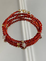 KARMA BY HANNA - Good luck Cornaline Bracelet