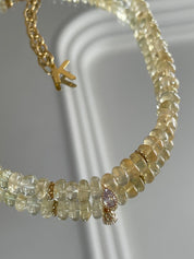 KARMA BY HANNA - Gota Citrine Necklace