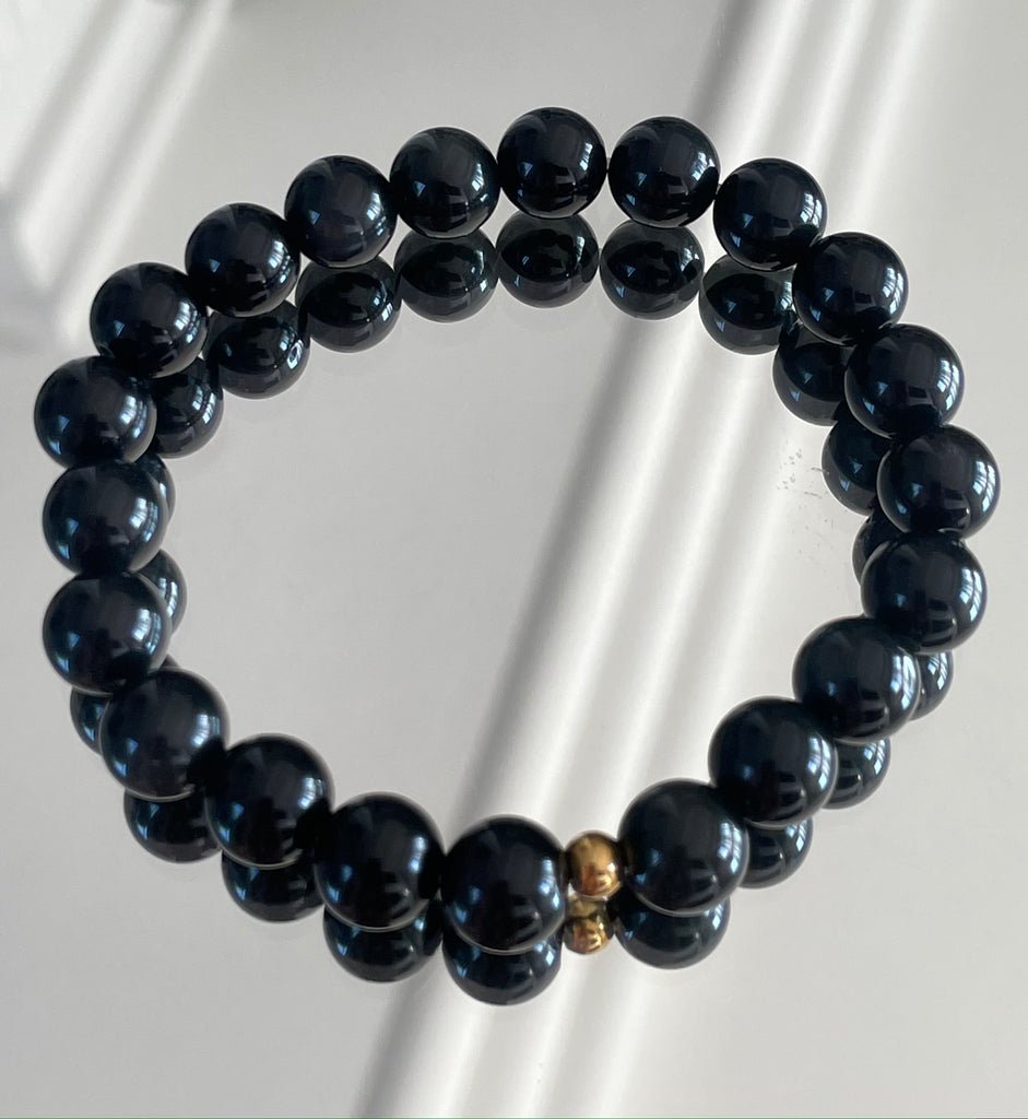 KARMA BY HANNA - Ragazzo Rainbow Obsidian Bracelet