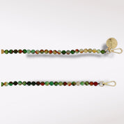 LA COQUE FRANCAISE - CARLA Phone Chain | Green Agate