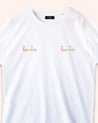 VFELDER - BOOBS Cotton Embroidery T-Shirt | White