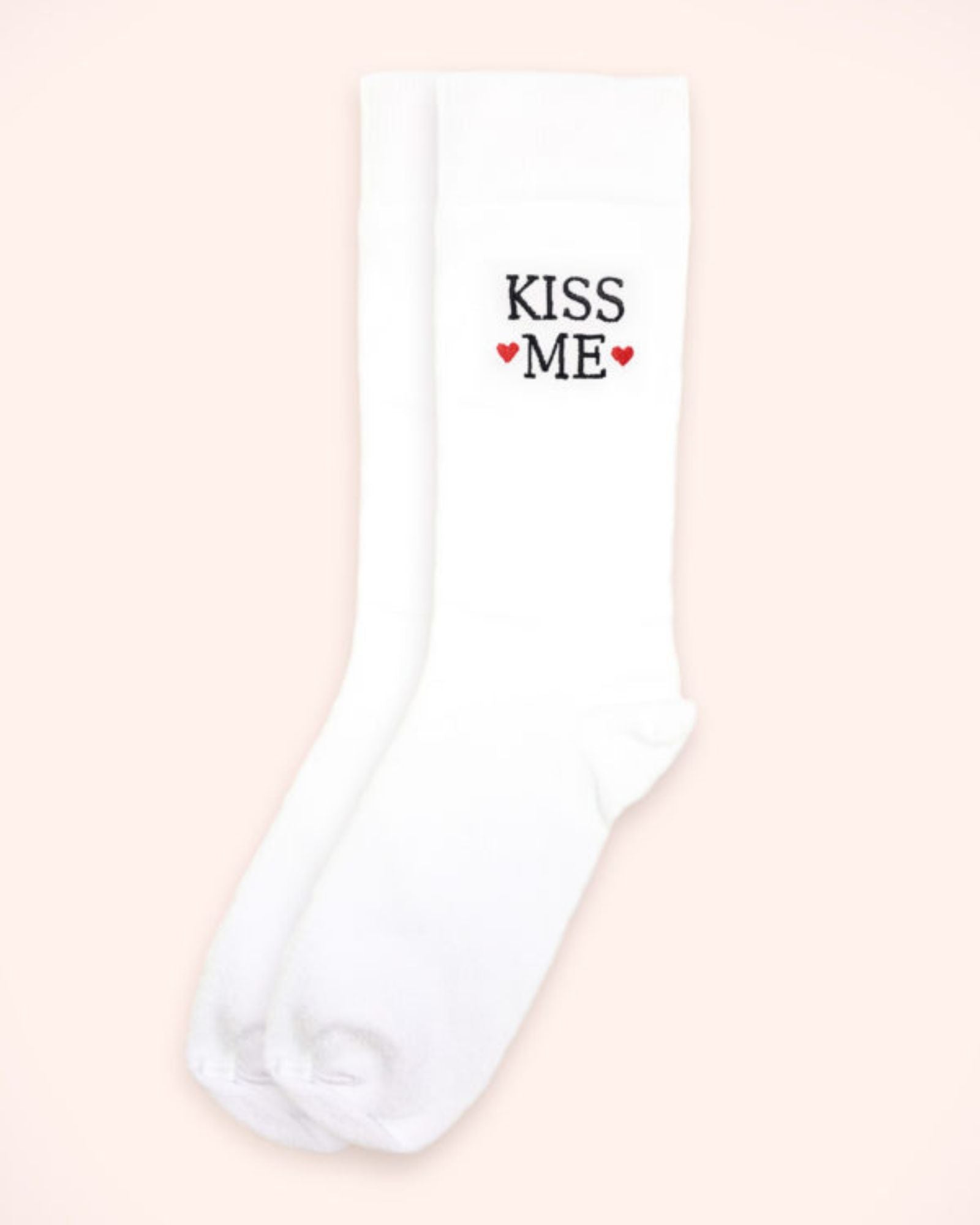 VFELDER - KISS ME Socks | White