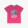 WOP - Short-sleeved T-shirt for children in organic cotton