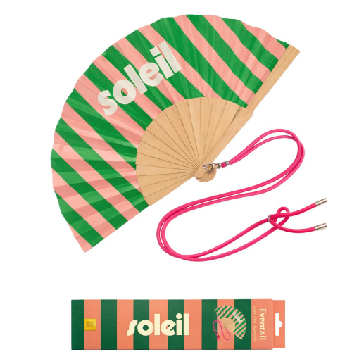 EVENTAIL AVEC BANDOULIÈRE – SOLEIL