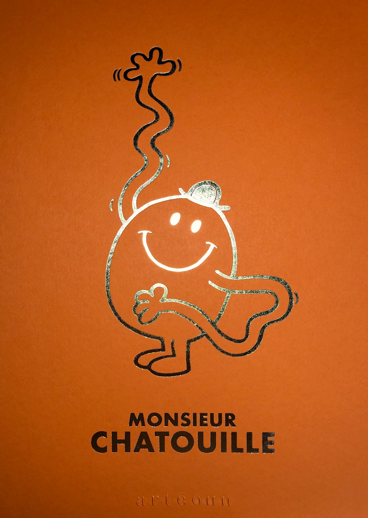 Arteonn Mr. Men & Little Miss Monsieur Chatouille Art Print