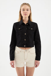Veste Femme Violet Noir