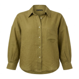 Chemise oversize – Vert Olive