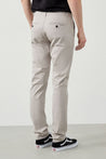  Ra Denim Stylish slim grey trousers: Tailored details