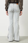  Ra Denim-Modular Flare Fit Grey Women's Jeans-5