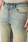  Ra Denim-Drej Loose Fit Beige Men's Jeans-5