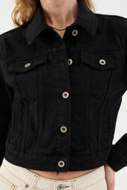 Veste Femme Violet Noir