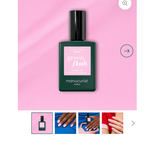 SEMI-PERMANENT LED GREEN FLASH™ - 15 ML Candy Product vendor