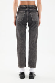 Mira Boyfriend Fit Graue Strike Damen Jeans