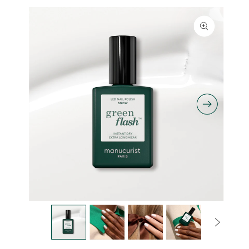 SEMI-PERMANENT LED GREEN FLASH™ - 15 ML Snow Product vendor