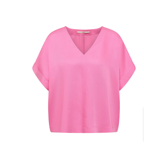 Blouse shirt bright orchid