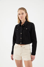 Veste Femme Violet Noir