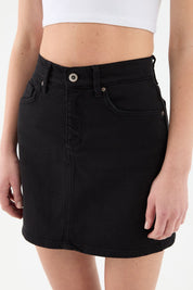 Jupe Femme Violet Noir