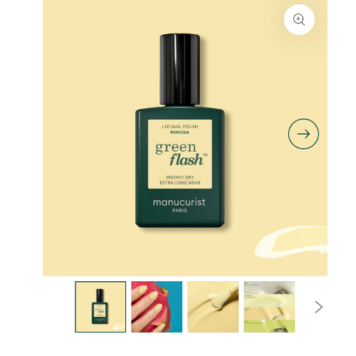 SEMI-PERMANENT LED GREEN FLASH™ - 15 ML Mimosa Product vendor