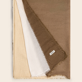 Oaani Ombré Scarf | Beige Brown